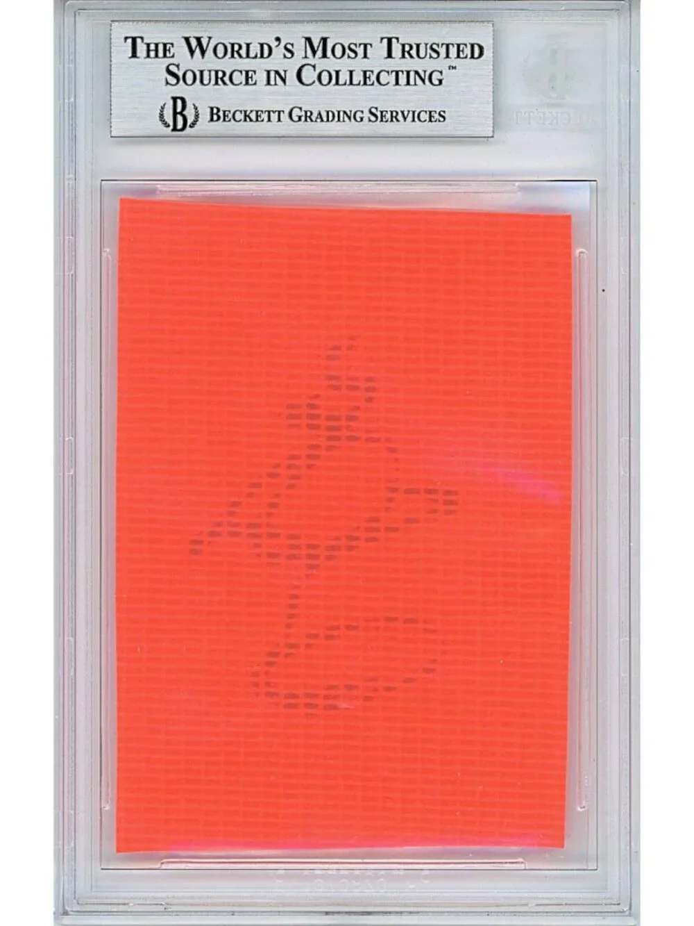 Quandre Diggs Signed Football Pylon Piece Seahawks Lions Beckett Slab Autograph